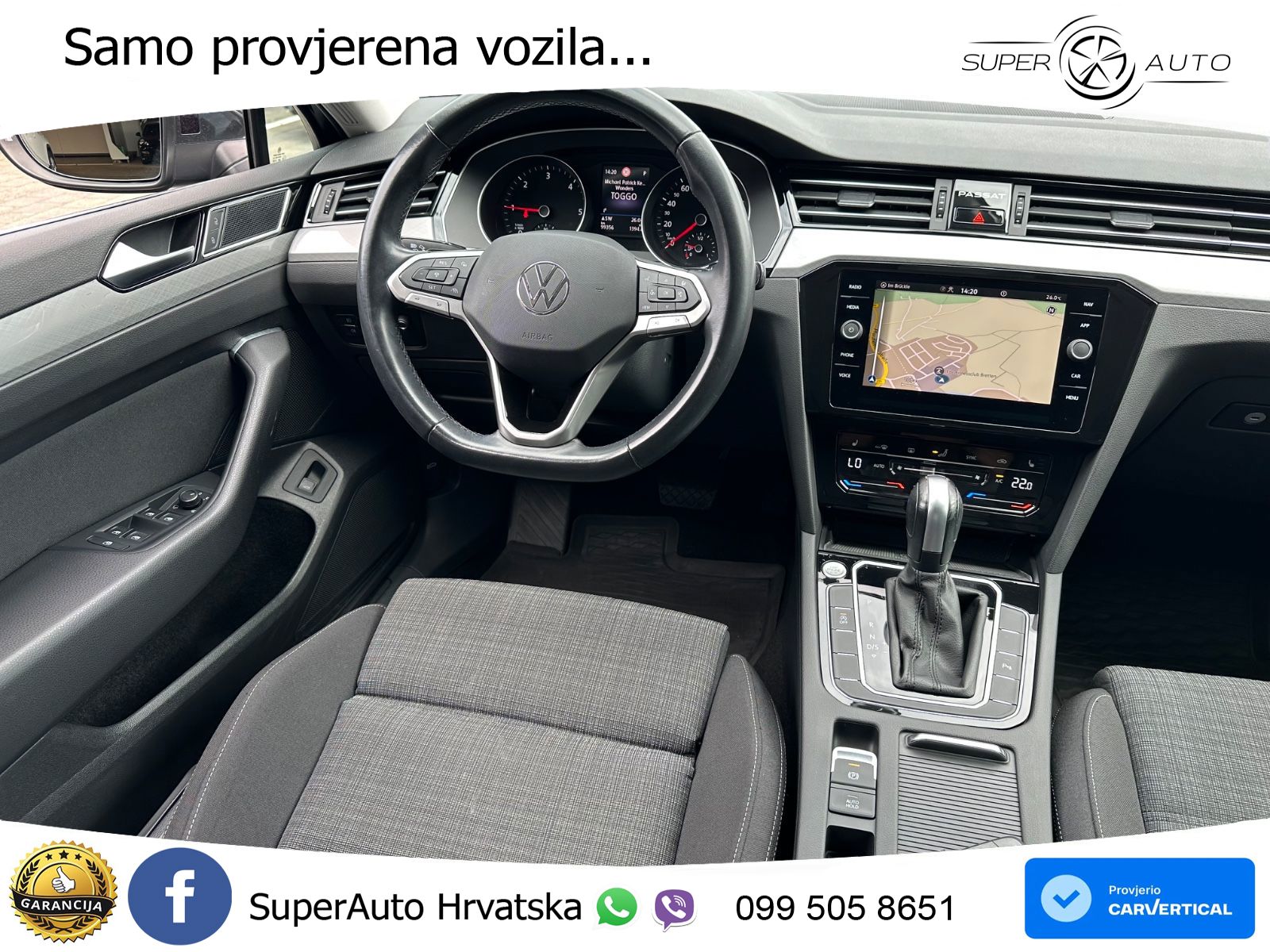 Volkswagen Passat Variant 2.0 TDI (150 KS) DSG Business LED+GR SJED+ACC