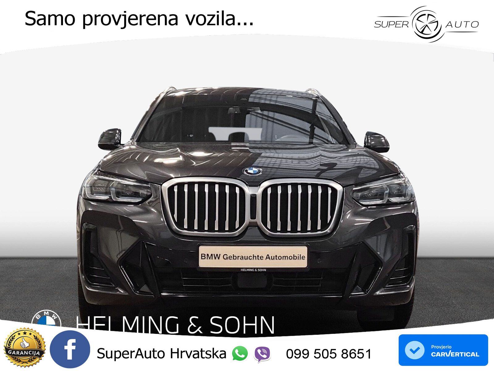 BMW X3 30d xDrive Steptronic M Sport LED+GR SJED+ACC