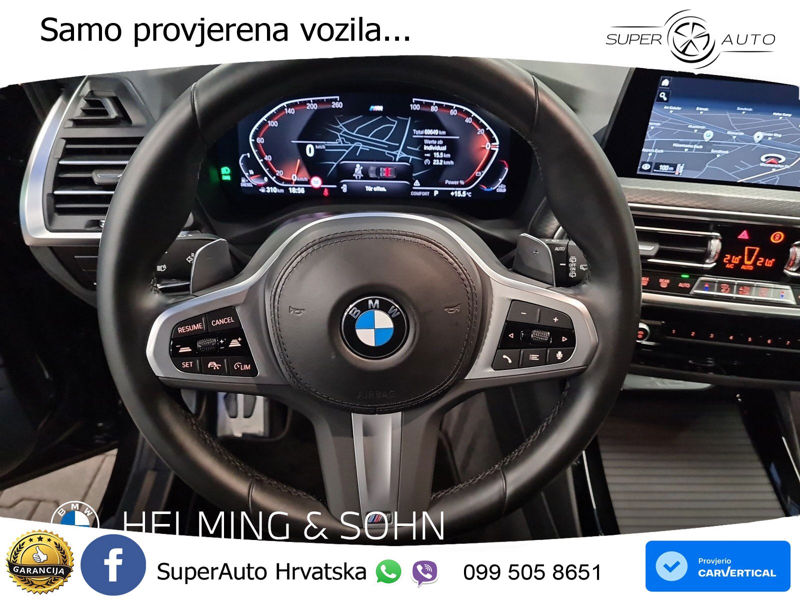 BMW X3 30d xDrive Steptronic M Sport LED+GR SJED+ACC