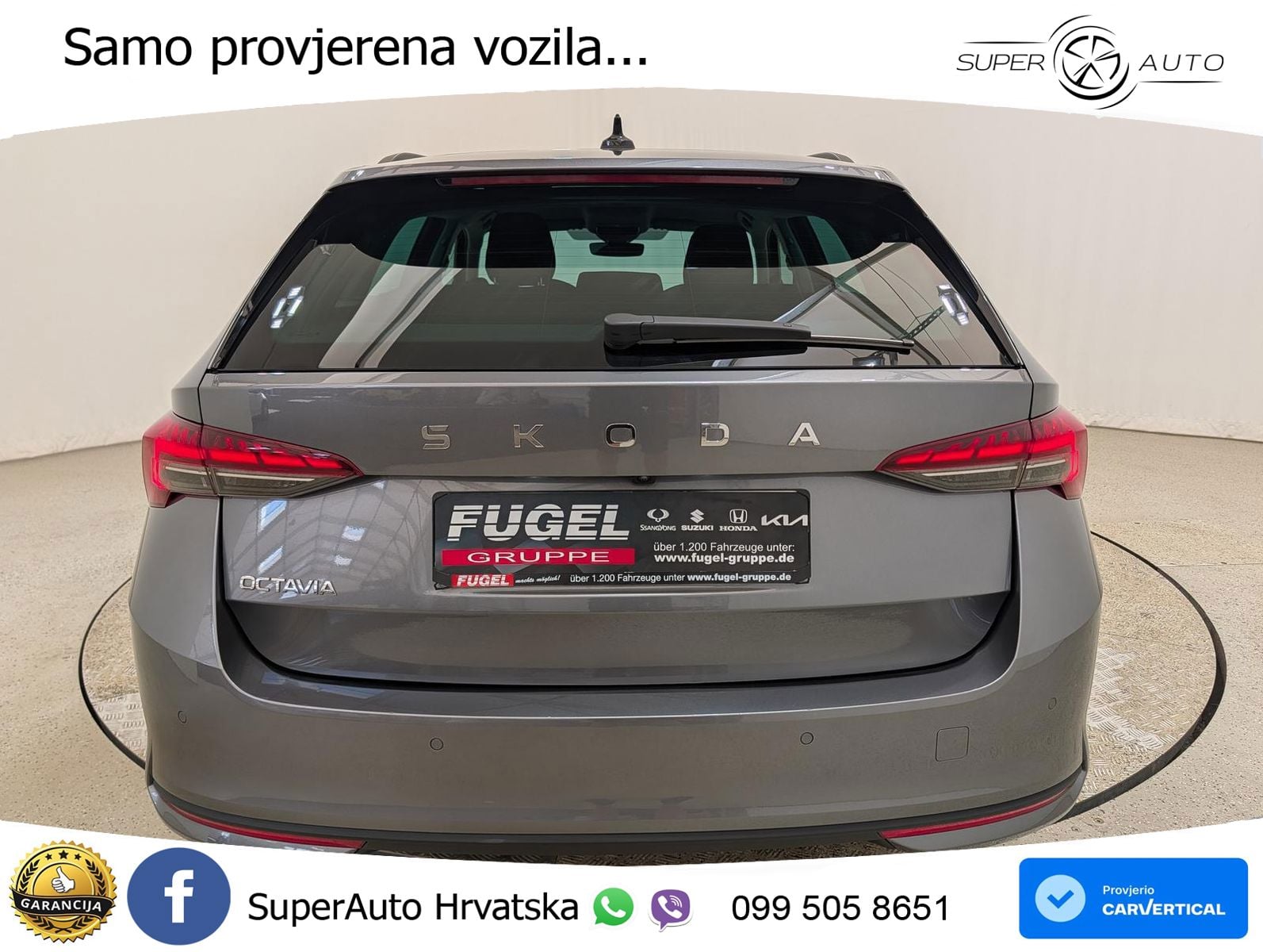 Škoda Octavia Combi 2.0 TDI (150 KS) DSG Selection LED+GR SJED+ACC