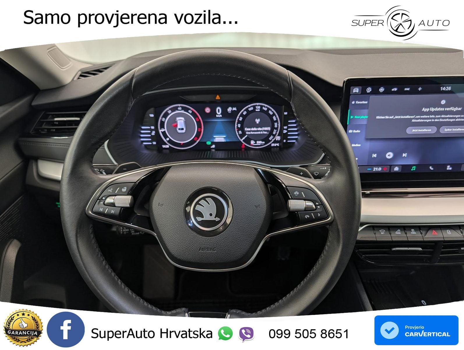 Škoda Octavia Combi 2.0 TDI (150 KS) DSG Selection LED+GR SJED+ACC