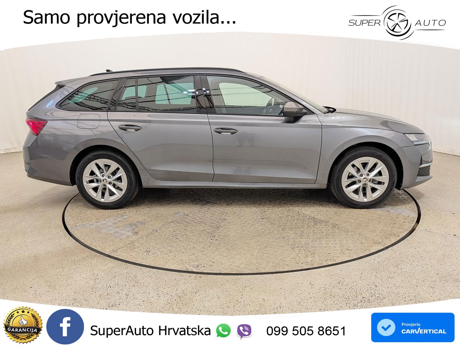 Škoda Octavia Combi 2.0 TDI (150 KS) DSG Selection LED+GR SJED+ACC