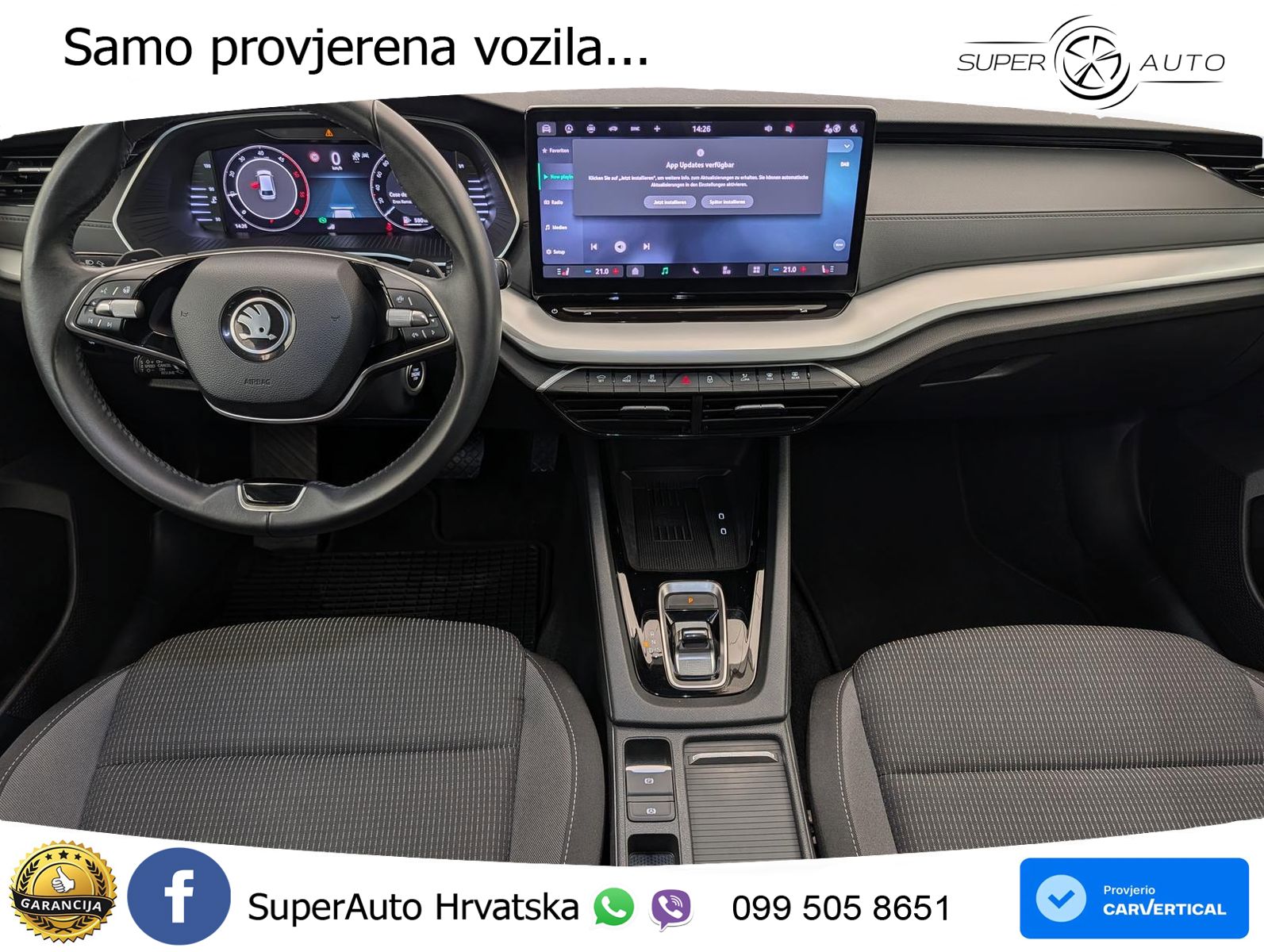 Škoda Octavia Combi 2.0 TDI (150 KS) DSG Selection LED+GR SJED+ACC