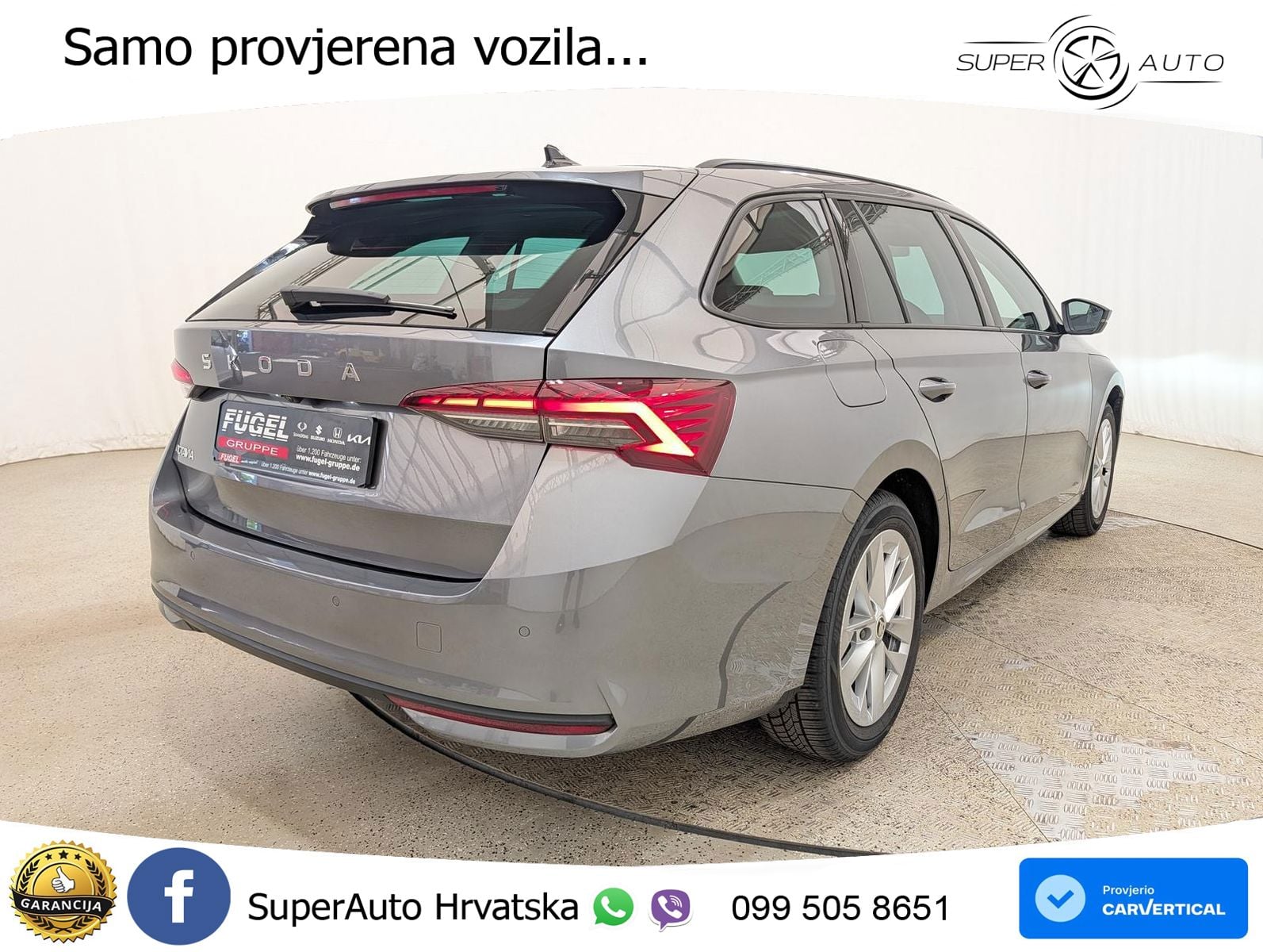 Škoda Octavia Combi 2.0 TDI (150 KS) DSG Selection LED+GR SJED+ACC