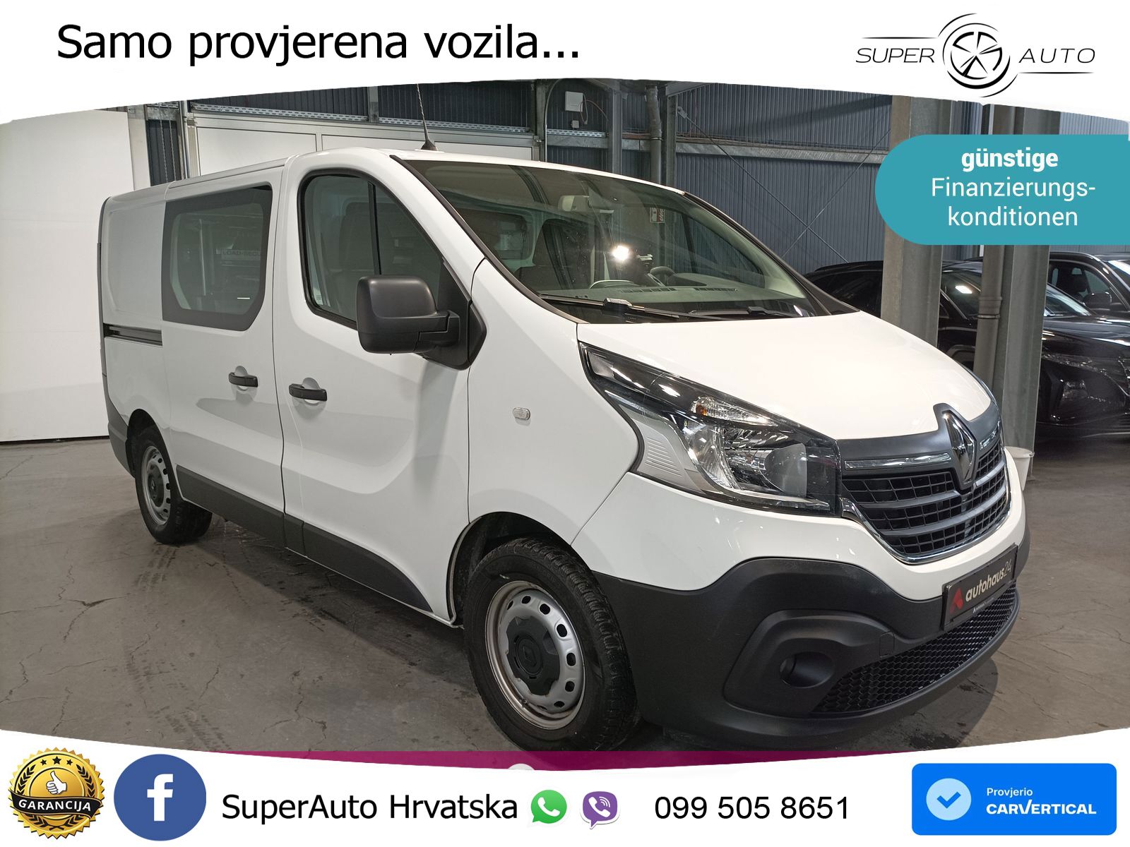 Renault Trafic 2,0 dCi 145KS L1H1 Navi|PDC|Kamera|Regali