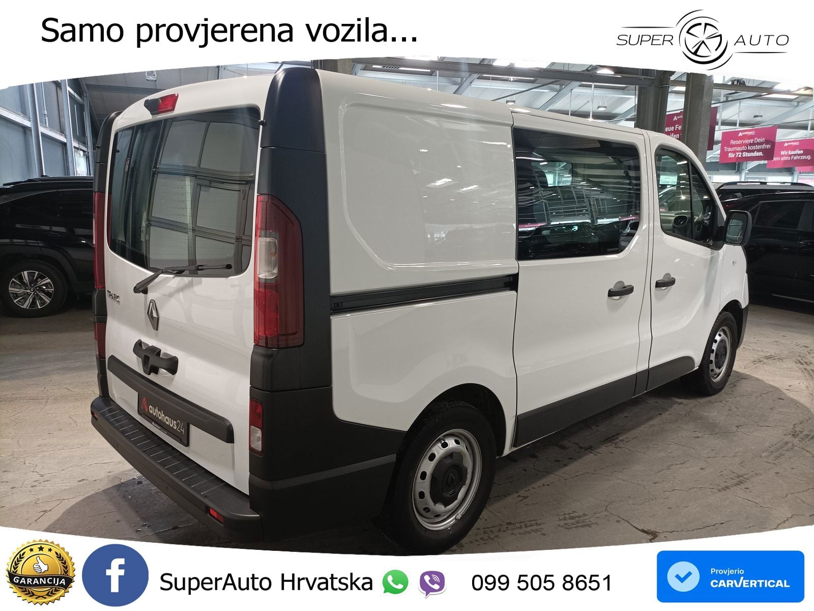 Renault Trafic 2,0 dCi 145KS L1H1 Navi|PDC|Kamera|Regali