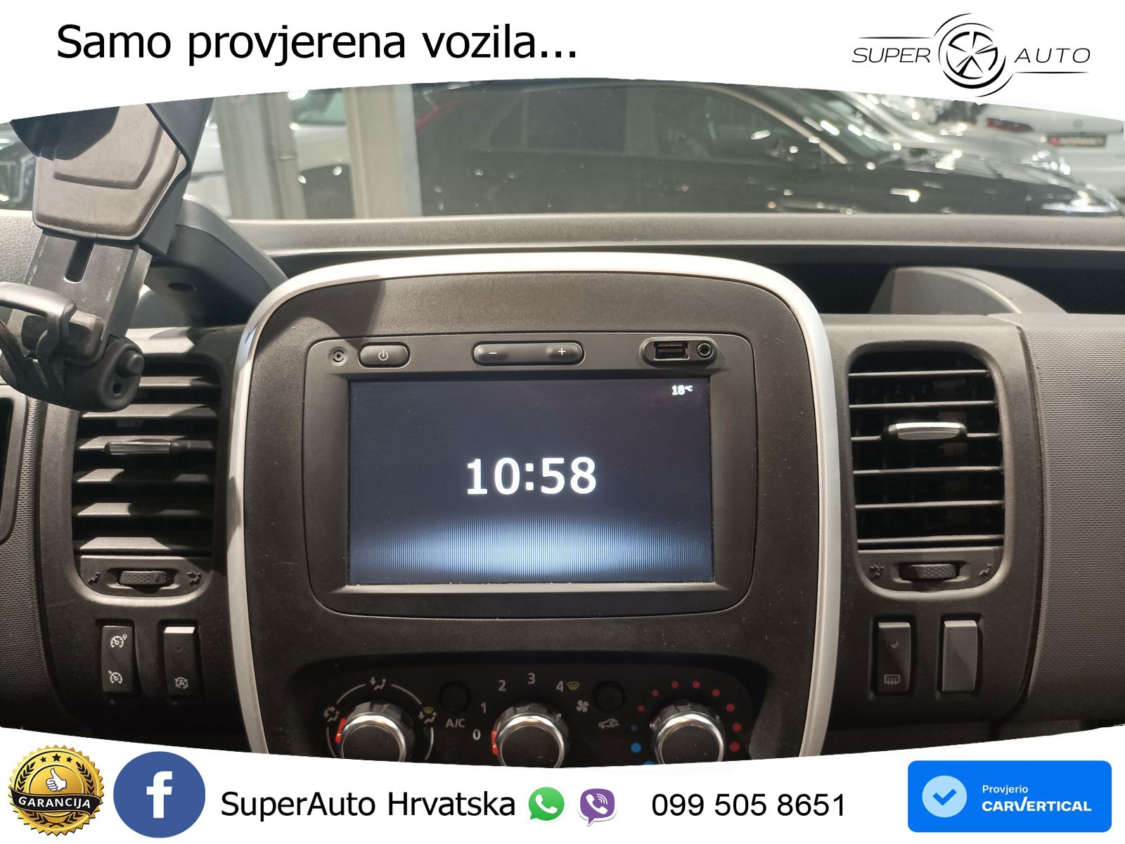 Renault Trafic 2,0 dCi 145KS L1H1 Navi|PDC|Kamera|Regali