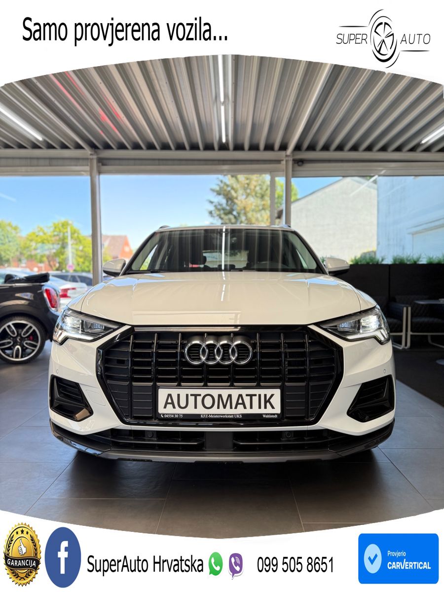 Audi Q3 35 TFSI (150 KS) S tronic advanced LED+GR SJED+ACC