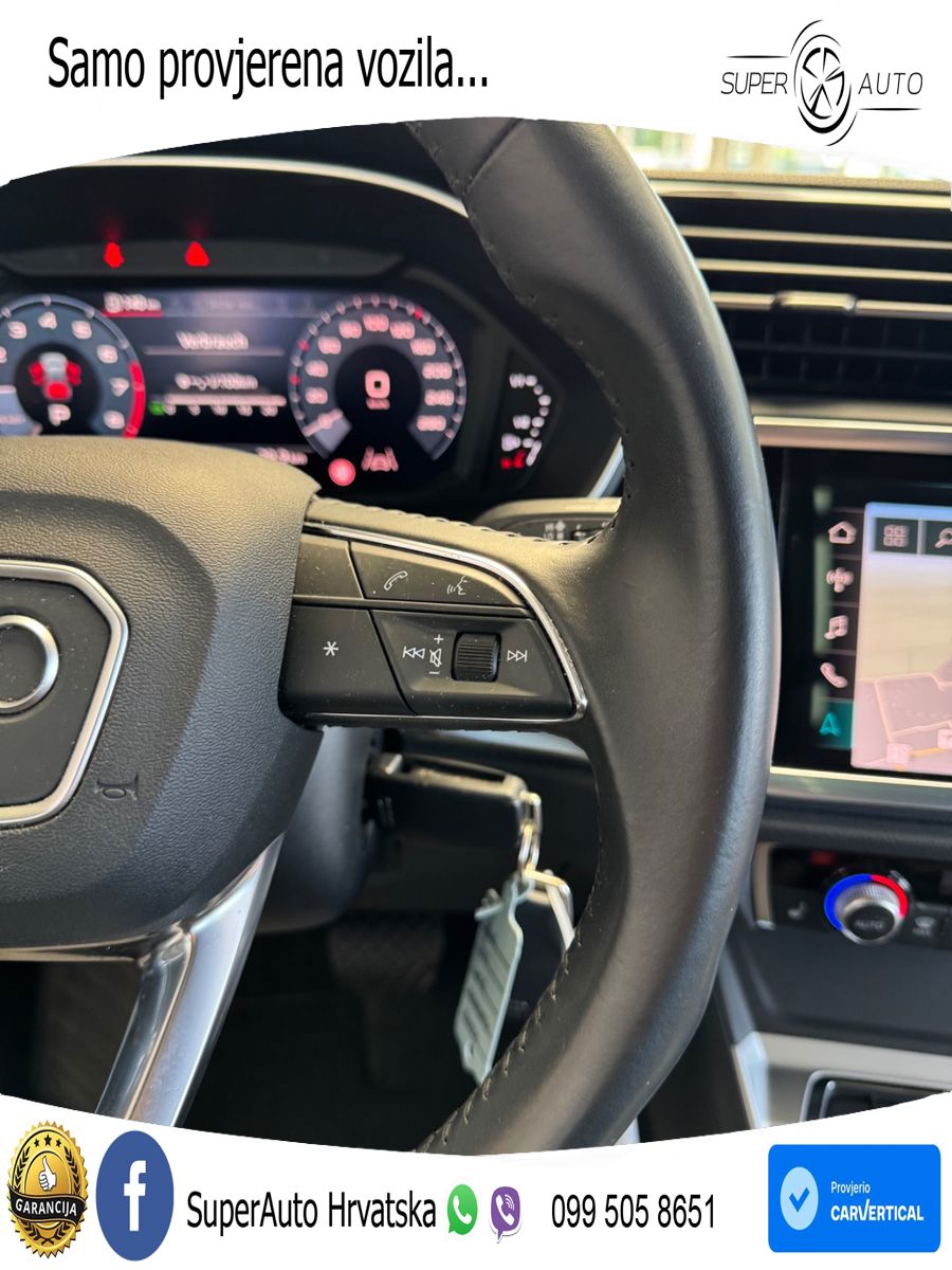 Audi Q3 35 TFSI (150 KS) S tronic advanced LED+GR SJED+ACC