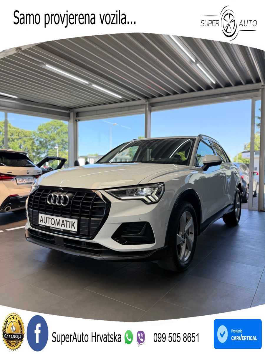 Audi Q3 35 TFSI (150 KS) S tronic advanced LED+GR SJED+ACC