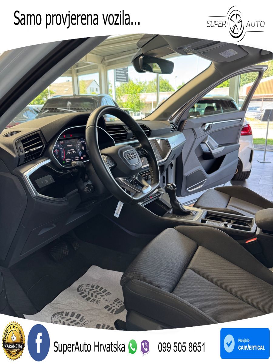 Audi Q3 35 TFSI (150 KS) S tronic advanced LED+GR SJED+ACC