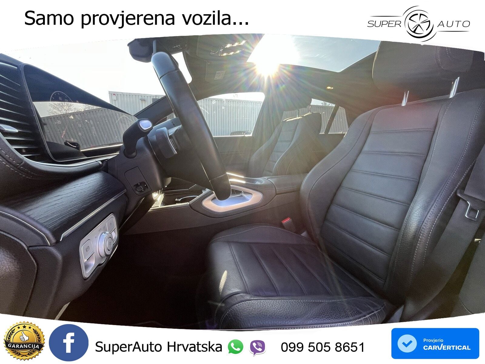 Mercedes GLE 450d (367 KS) EQ Boost 4MATIC 9G-TRONIC AMG ZRAČNI+ACC+GR SJED+KAM+PANO