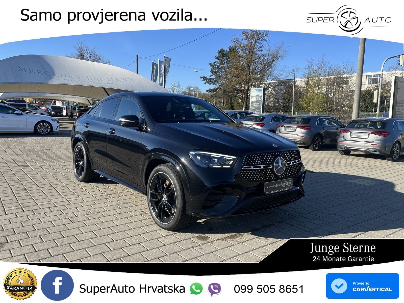 Mercedes GLE 450d (367 KS) EQ Boost 4MATIC 9G-TRONIC AMG ZRAČNI+ACC+GR SJED+KAM+PANO