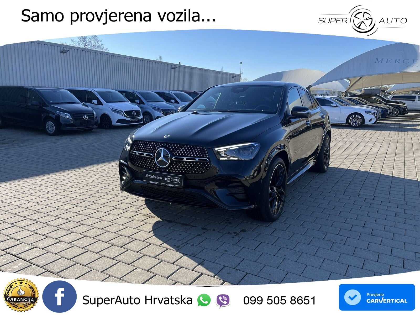 Mercedes GLE 450d (367 KS) EQ Boost 4MATIC 9G-TRONIC AMG ZRAČNI+ACC+GR SJED+KAM+PANO