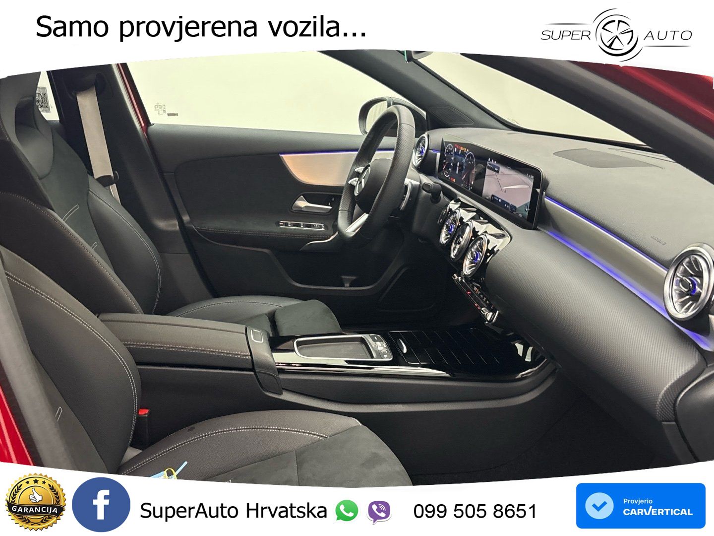 Mercedes-Benz A 200d 8G-DCT AMG LED+GR SJED+ACC