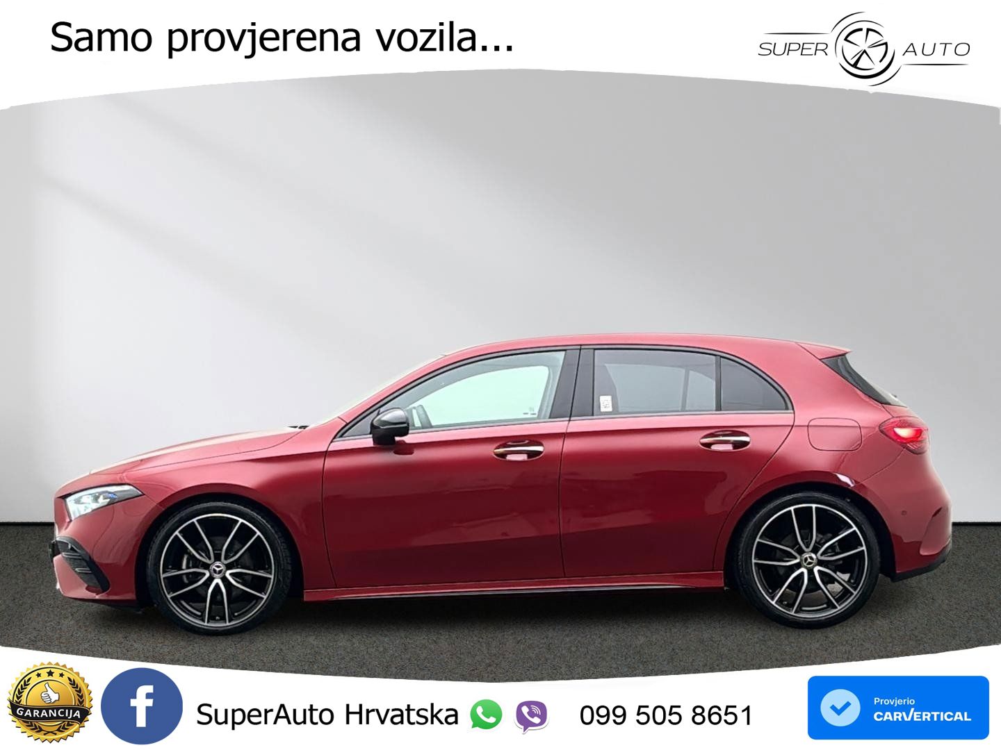 Mercedes-Benz A 200d 8G-DCT AMG LED+GR SJED+ACC