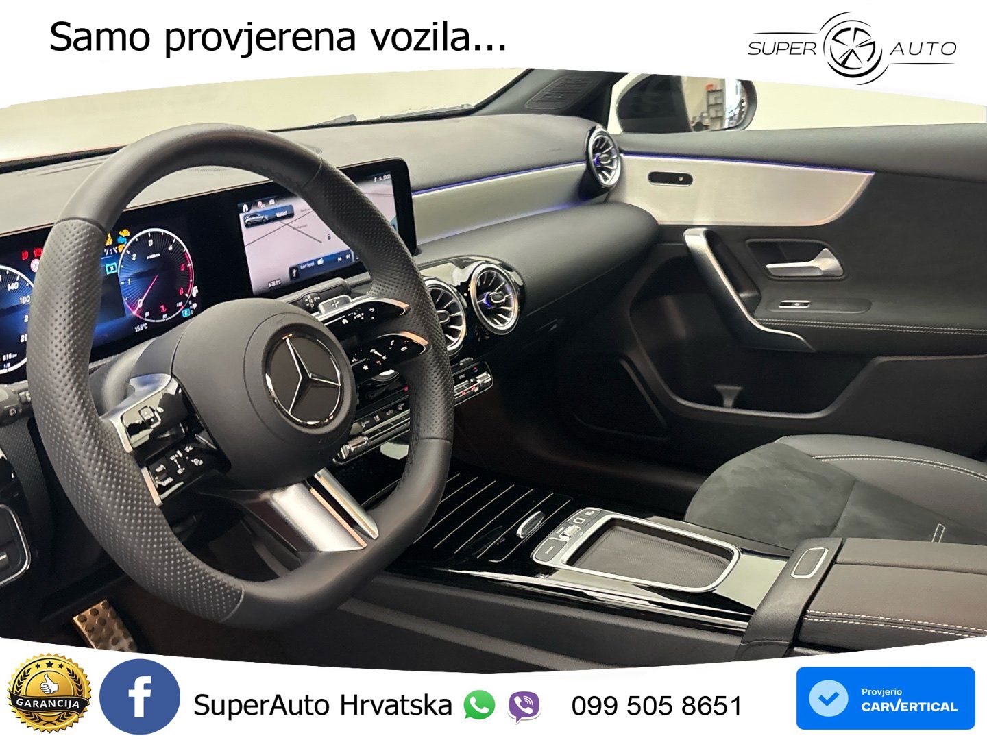Mercedes-Benz A 200d 8G-DCT AMG LED+GR SJED+ACC