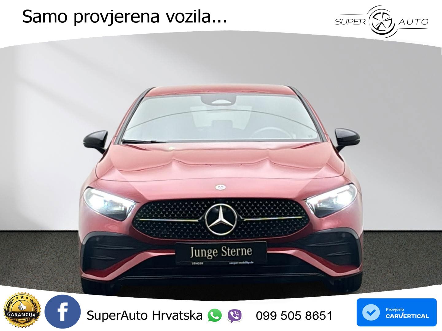 Mercedes-Benz A 200d 8G-DCT AMG LED+GR SJED+ACC