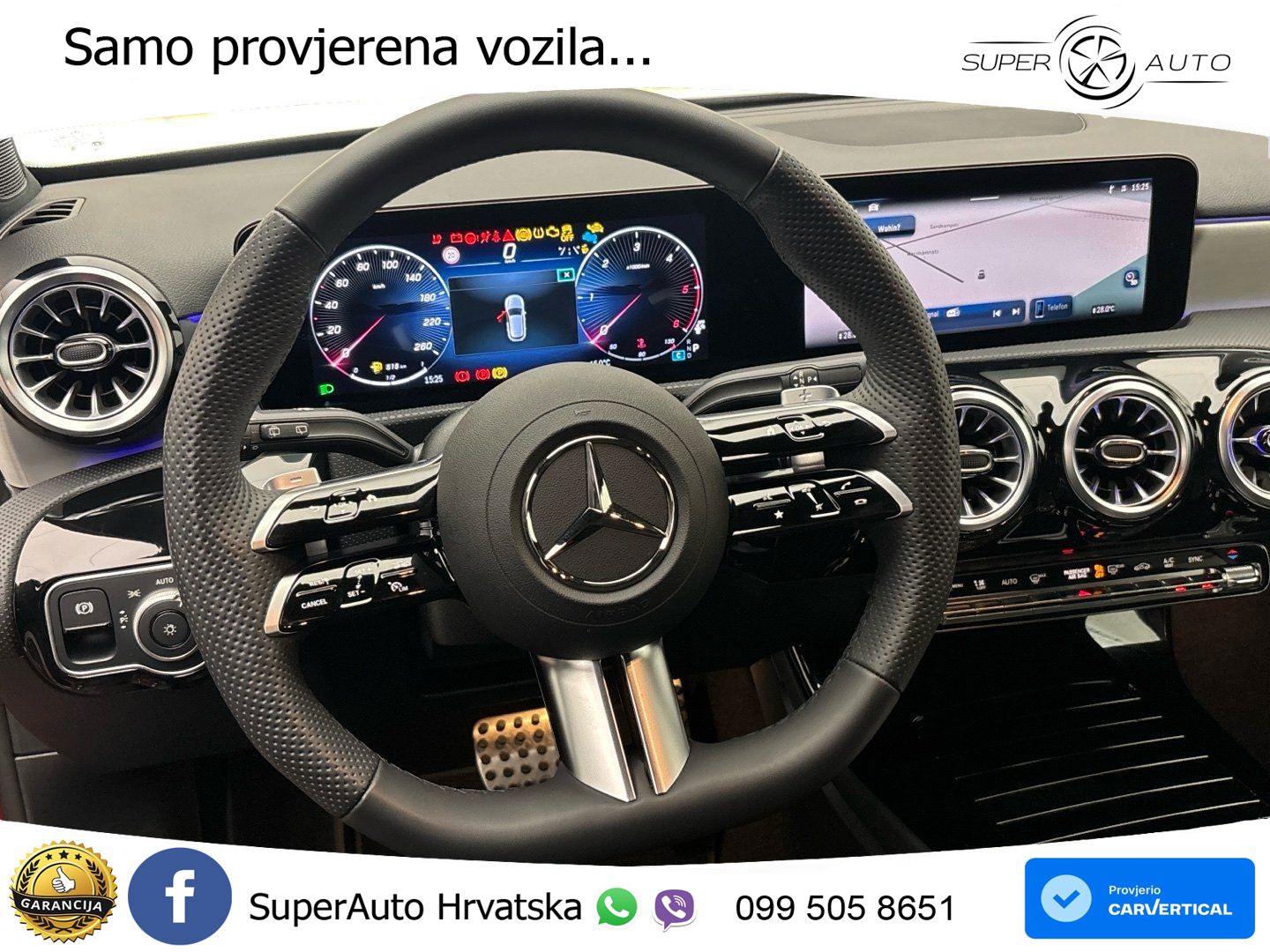 Mercedes-Benz A 200d 8G-DCT AMG LED+GR SJED+ACC