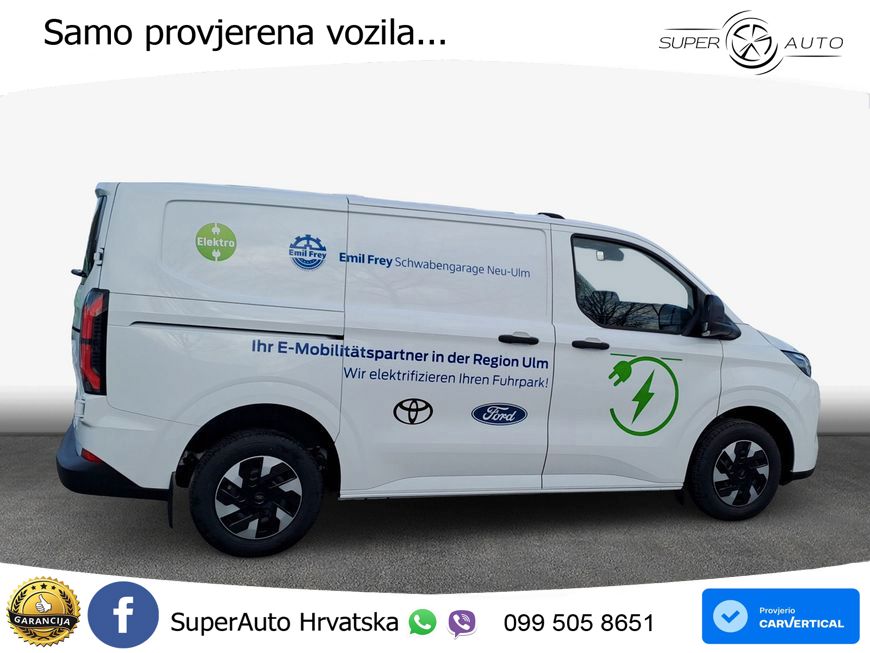 Ford e-Transit Custom 320 L1H1 LKW HA Trend 218 KS