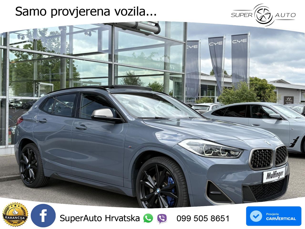 BMW X2 M35i xDrive Steptronic LED+GR SJED+ACC