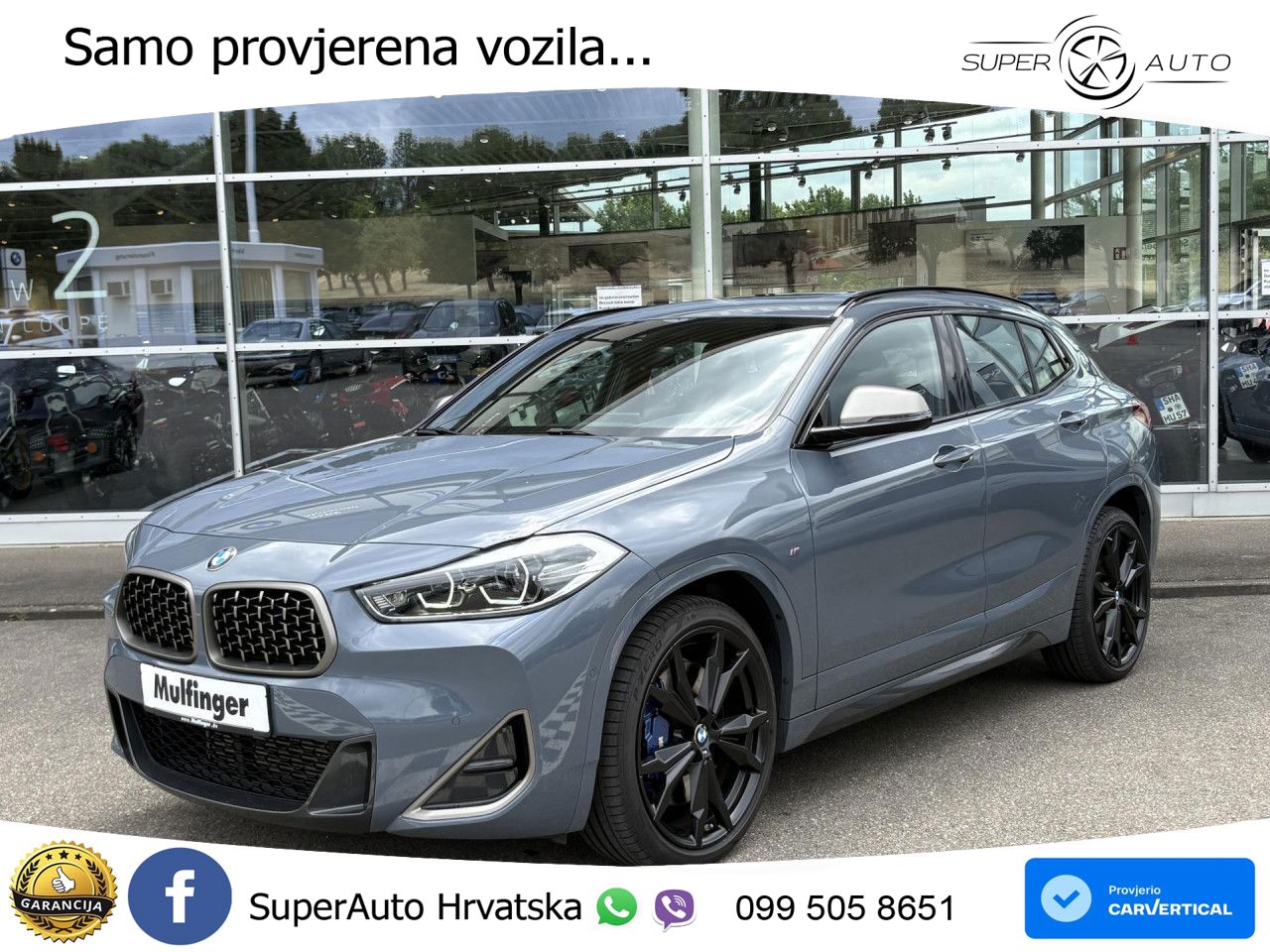 BMW X2 M35i xDrive Steptronic LED+GR SJED+ACC