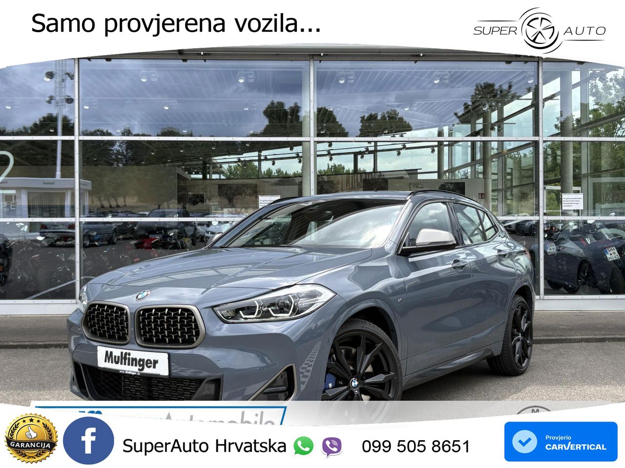 BMW X2 M35i xDrive Steptronic LED+GR SJED+ACC