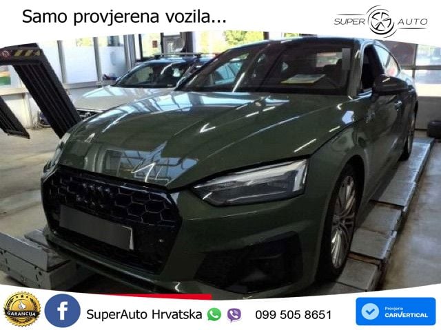 Audi A5 Sportback  40 TFSI (204 KS) quattro S tronic 2x S line LED+GR SJED+ACC