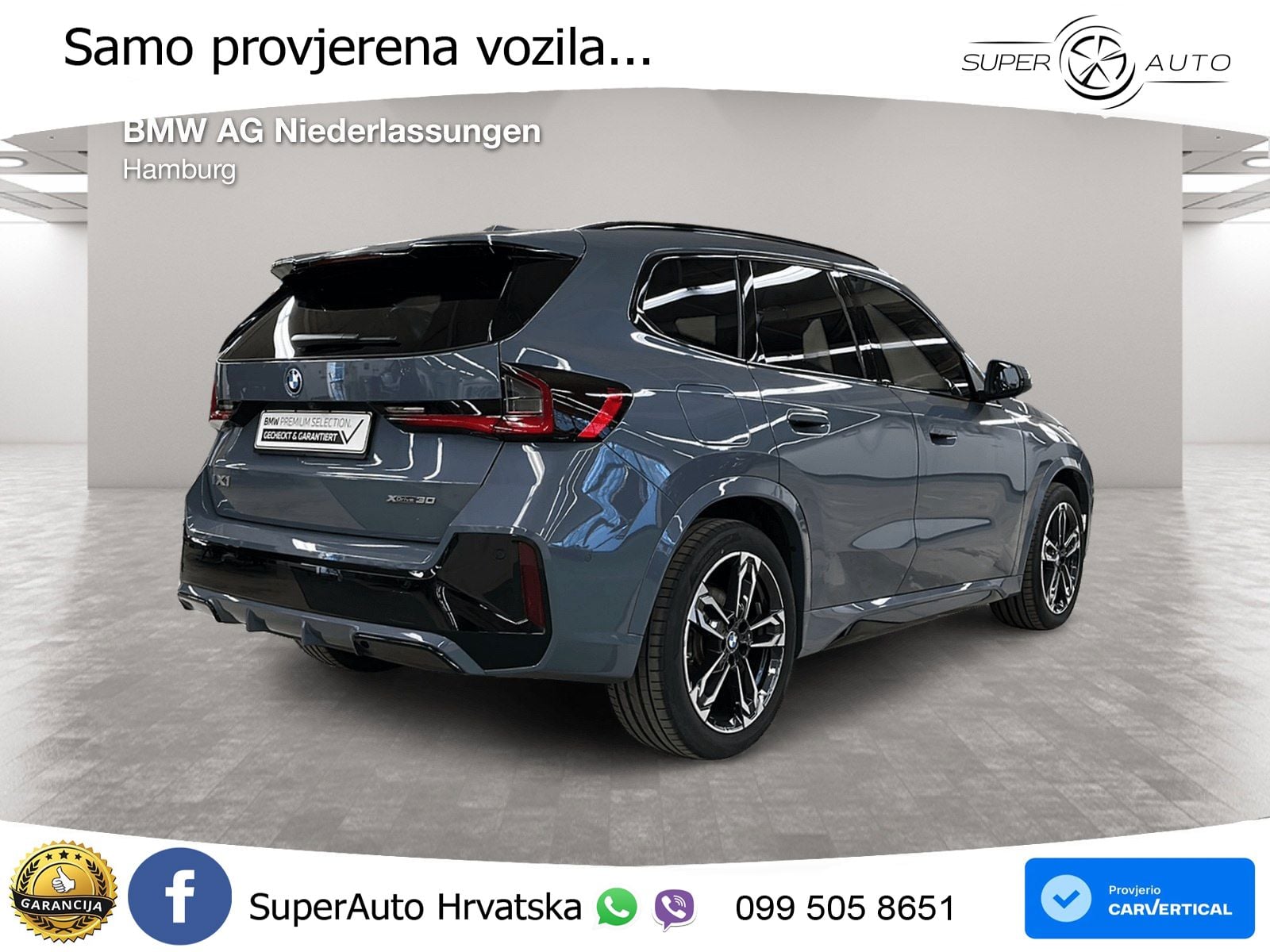 BMW iX1 68 kWh (313 KS) xDrive30 M Sport