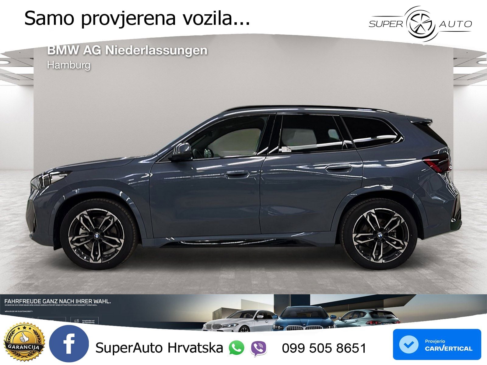 BMW iX1 68 kWh (313 KS) xDrive30 M Sport