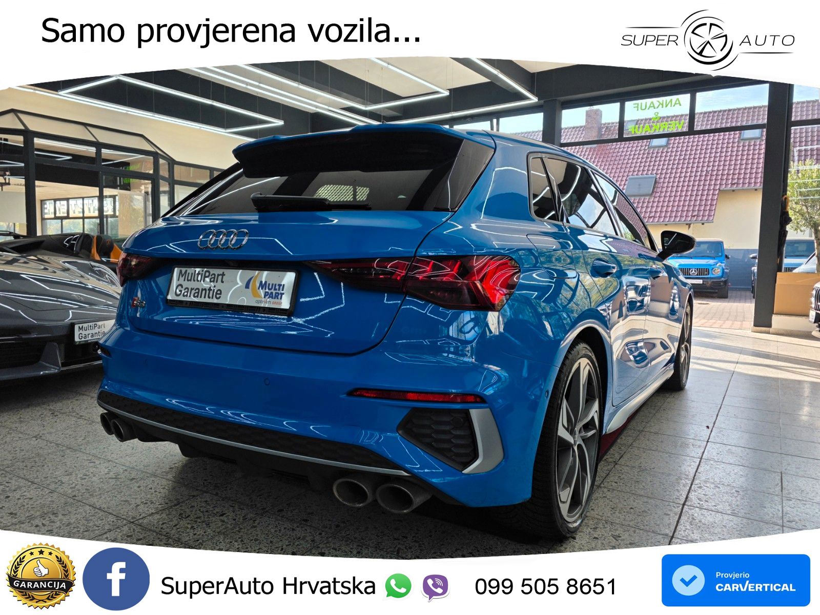 Audi S3 2.0 TFSI (310 KS) quattro S tronic LED+GR SJED+ACC