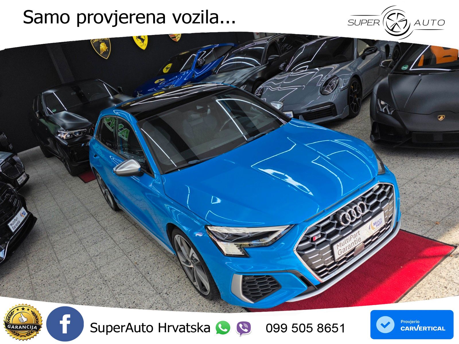 Audi S3 2.0 TFSI (310 KS) quattro S tronic LED+GR SJED+ACC