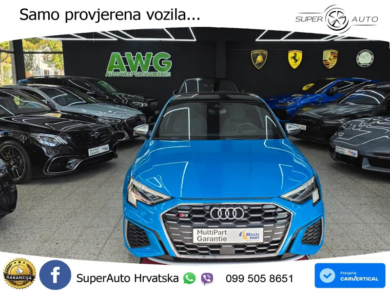 Audi S3 2.0 TFSI (310 KS) quattro S tronic LED+GR SJED+ACC