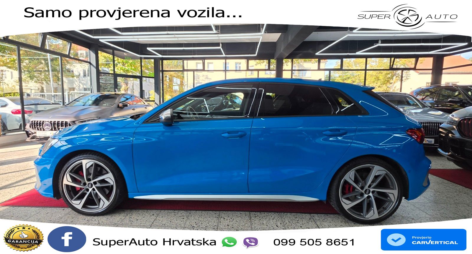 Audi S3 2.0 TFSI (310 KS) quattro S tronic LED+GR SJED+ACC