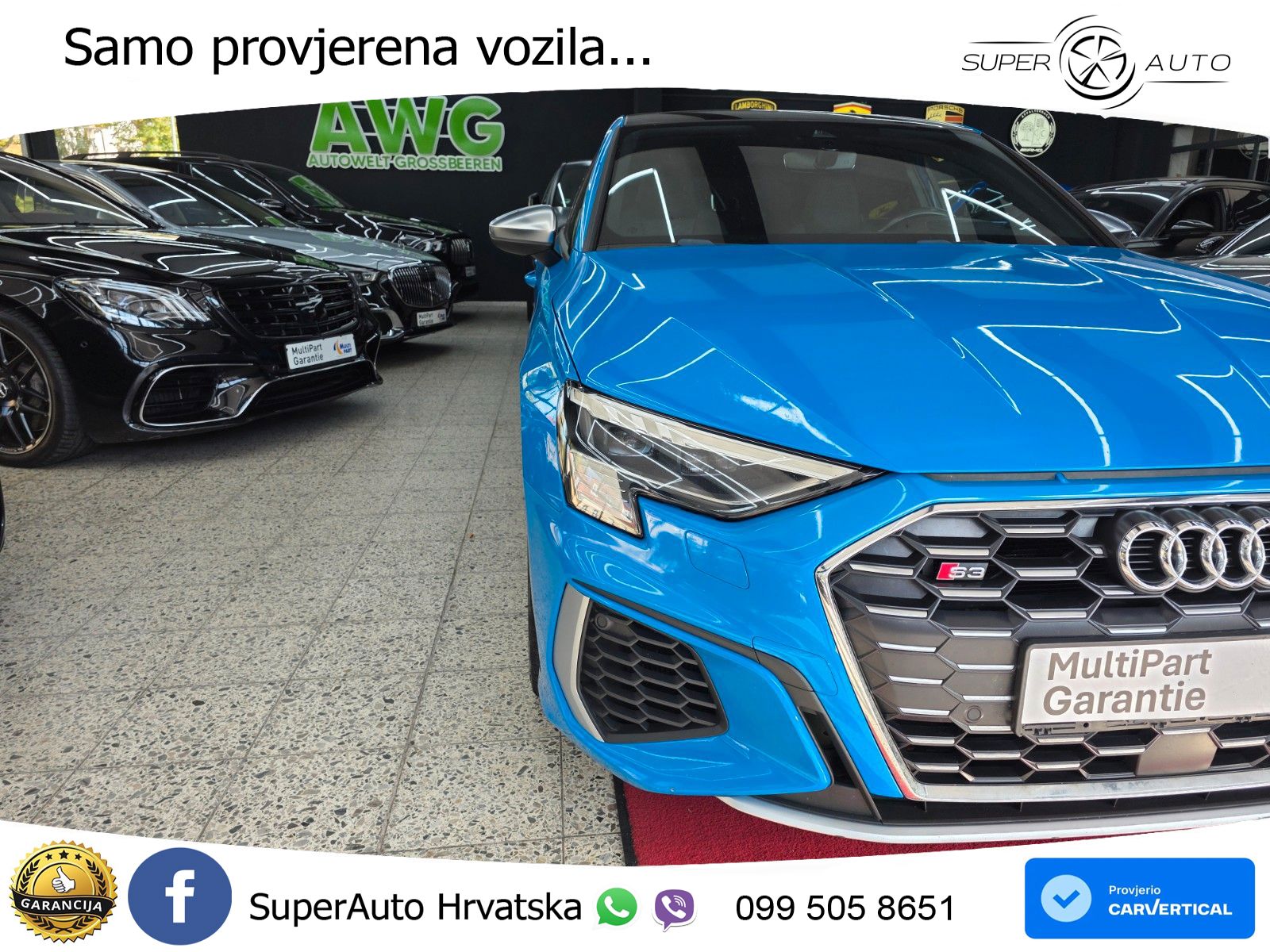 Audi S3 2.0 TFSI (310 KS) quattro S tronic LED+GR SJED+ACC
