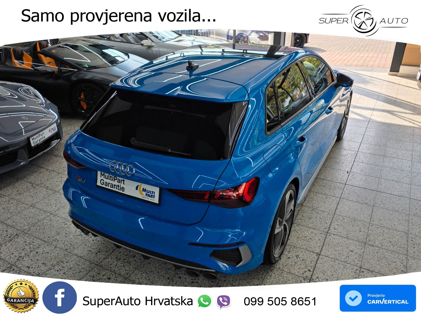 Audi S3 2.0 TFSI (310 KS) quattro S tronic LED+GR SJED+ACC
