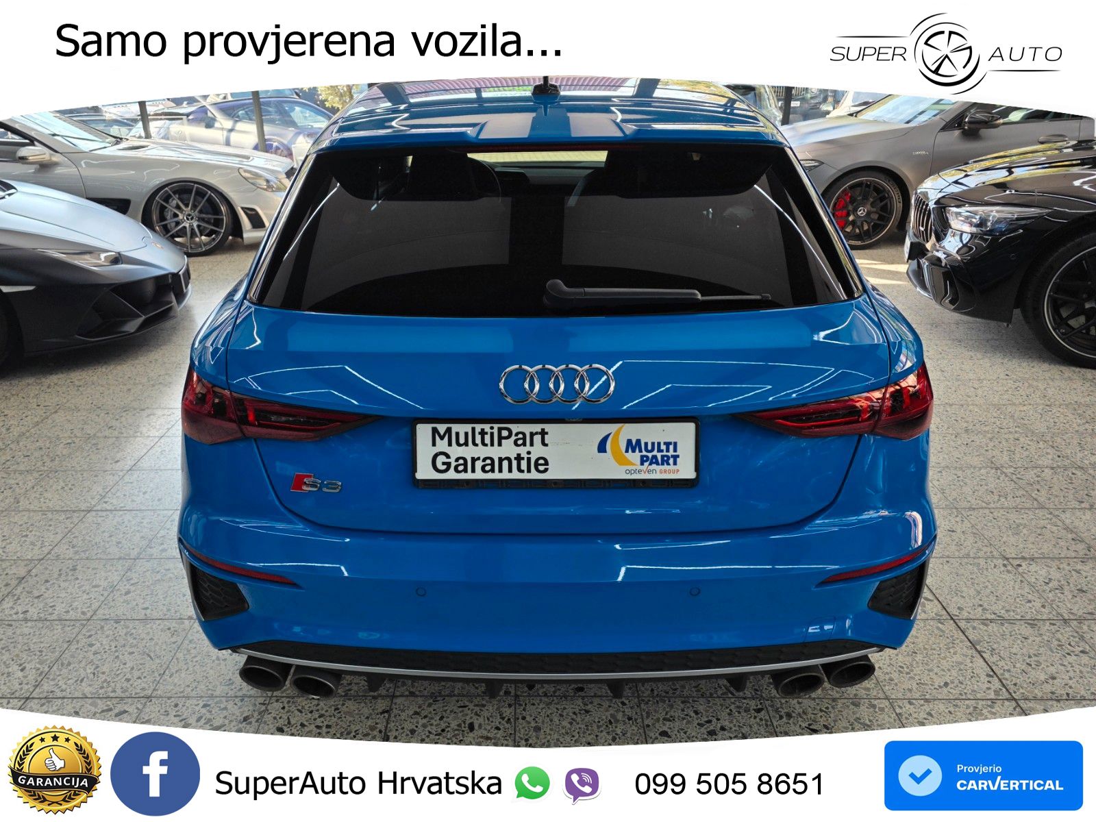 Audi S3 2.0 TFSI (310 KS) quattro S tronic LED+GR SJED+ACC