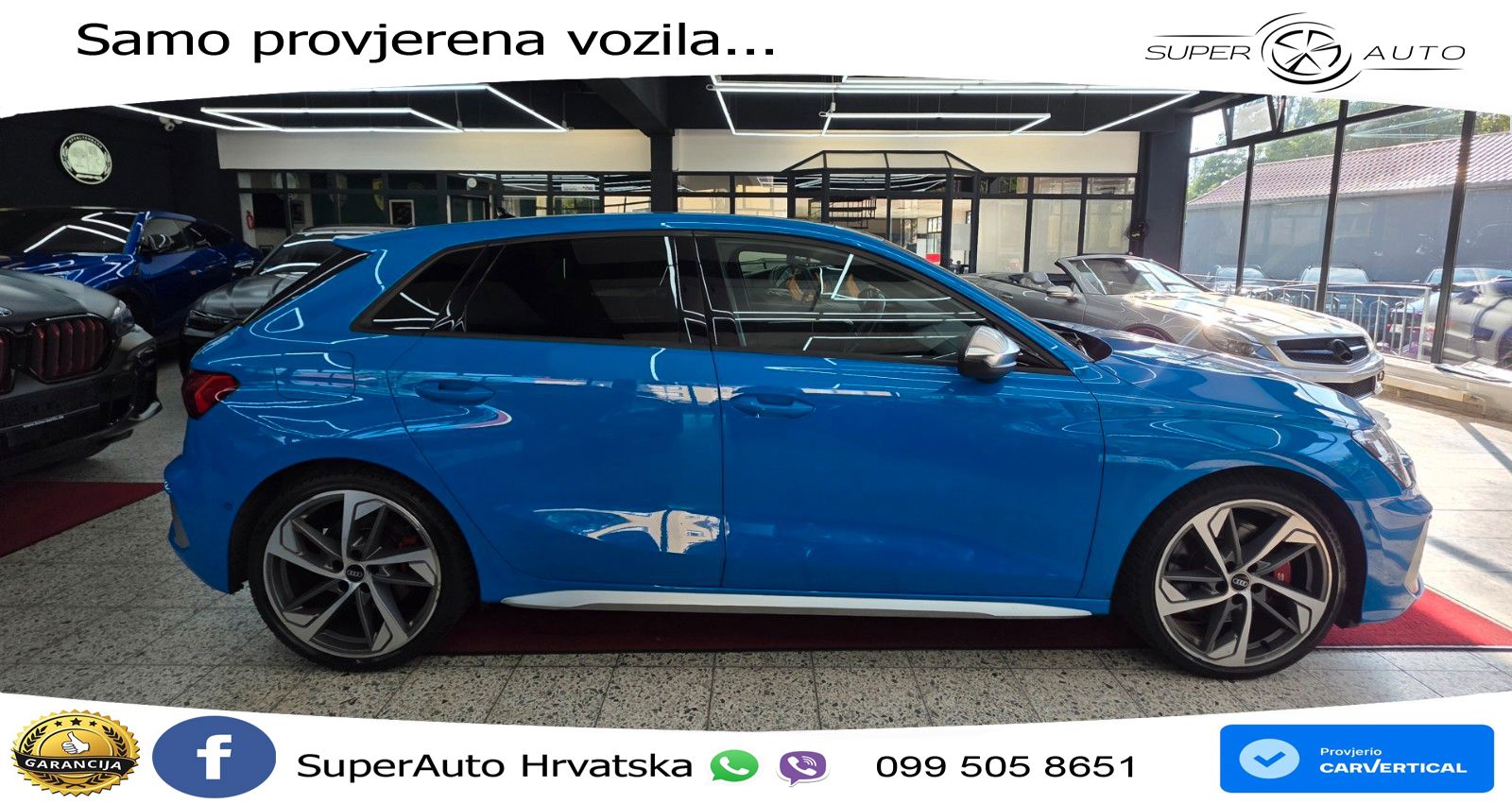 Audi S3 2.0 TFSI (310 KS) quattro S tronic LED+GR SJED+ACC