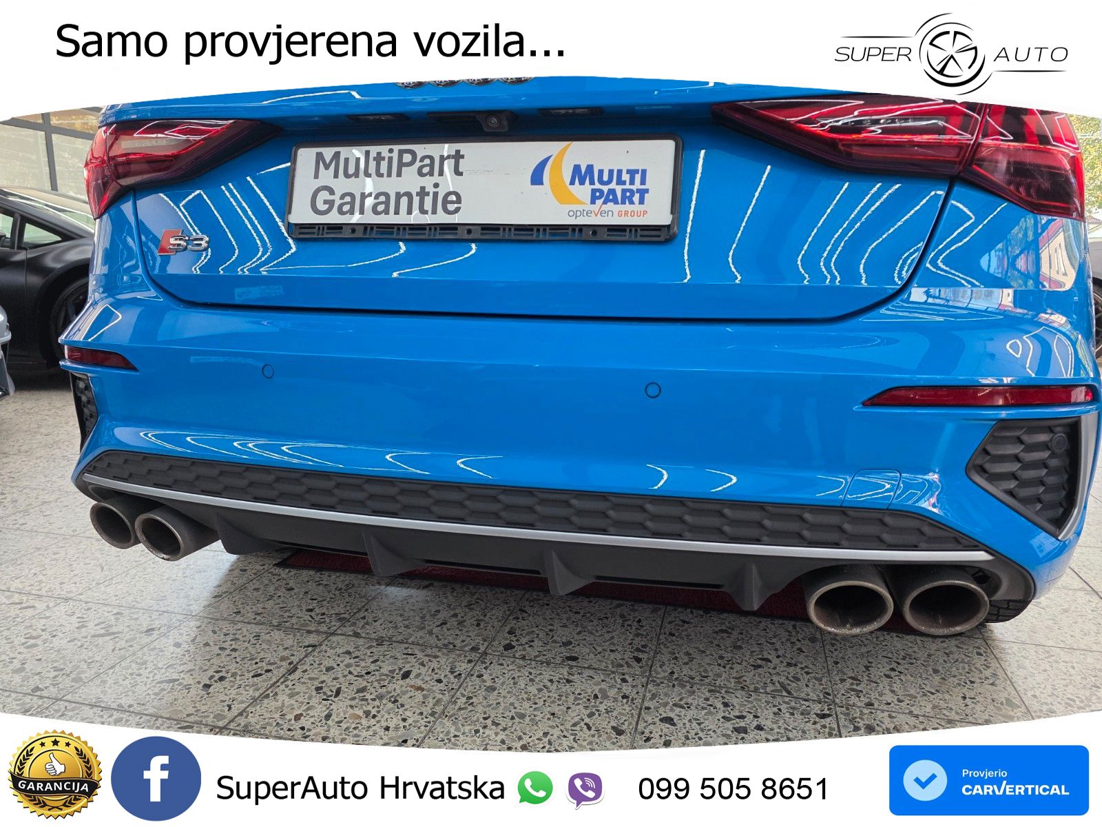 Audi S3 2.0 TFSI (310 KS) quattro S tronic LED+GR SJED+ACC