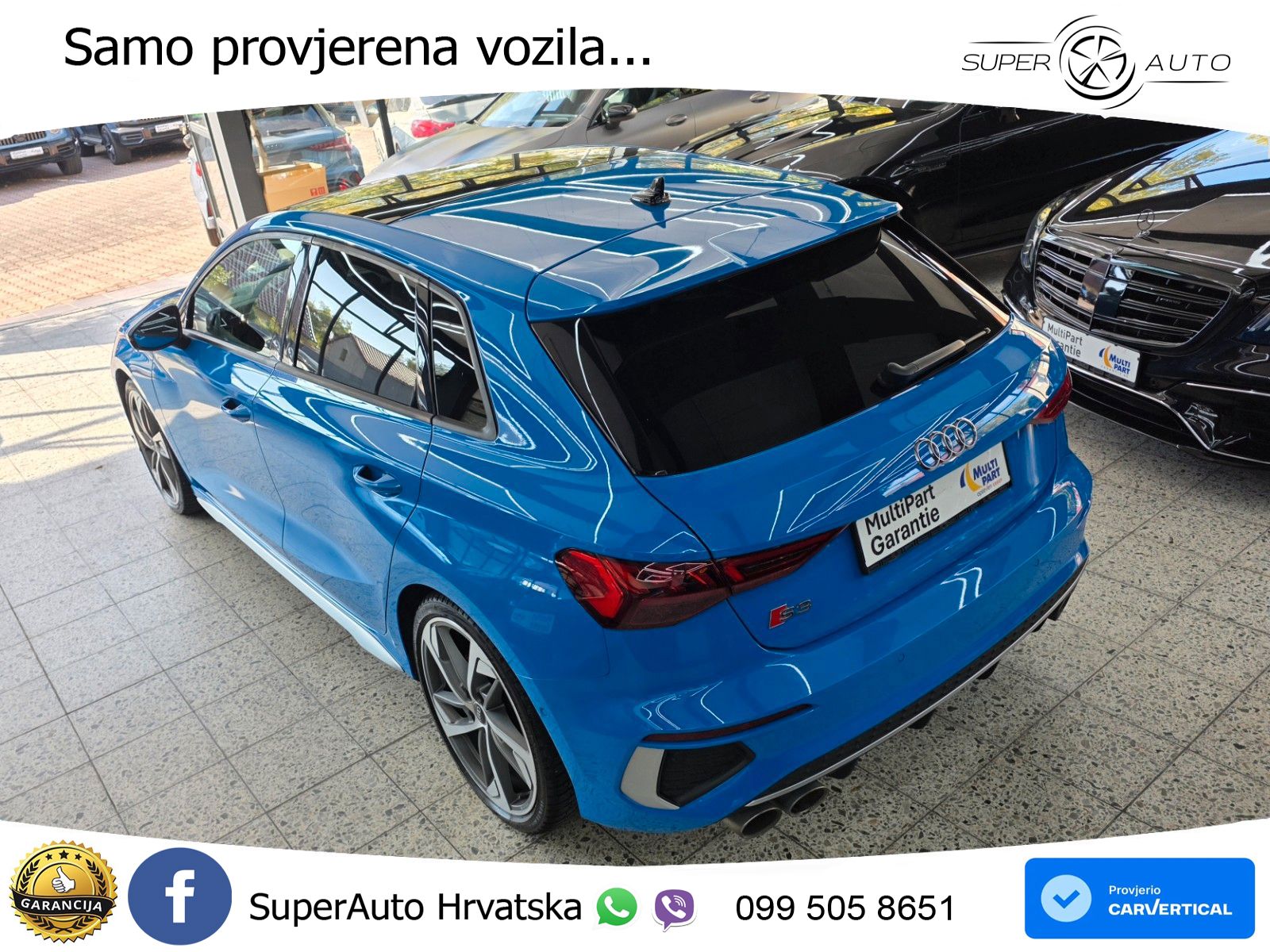 Audi S3 2.0 TFSI (310 KS) quattro S tronic LED+GR SJED+ACC