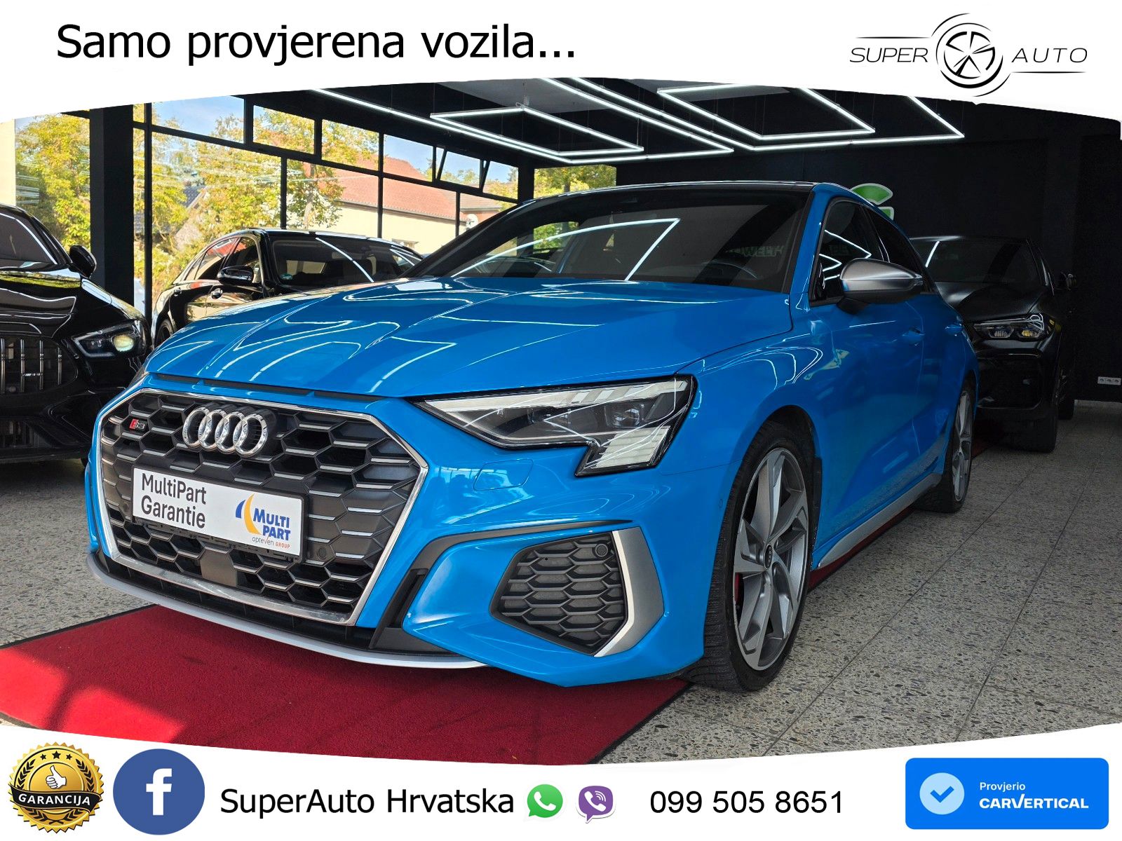 Audi S3 2.0 TFSI (310 KS) quattro S tronic LED+GR SJED+ACC