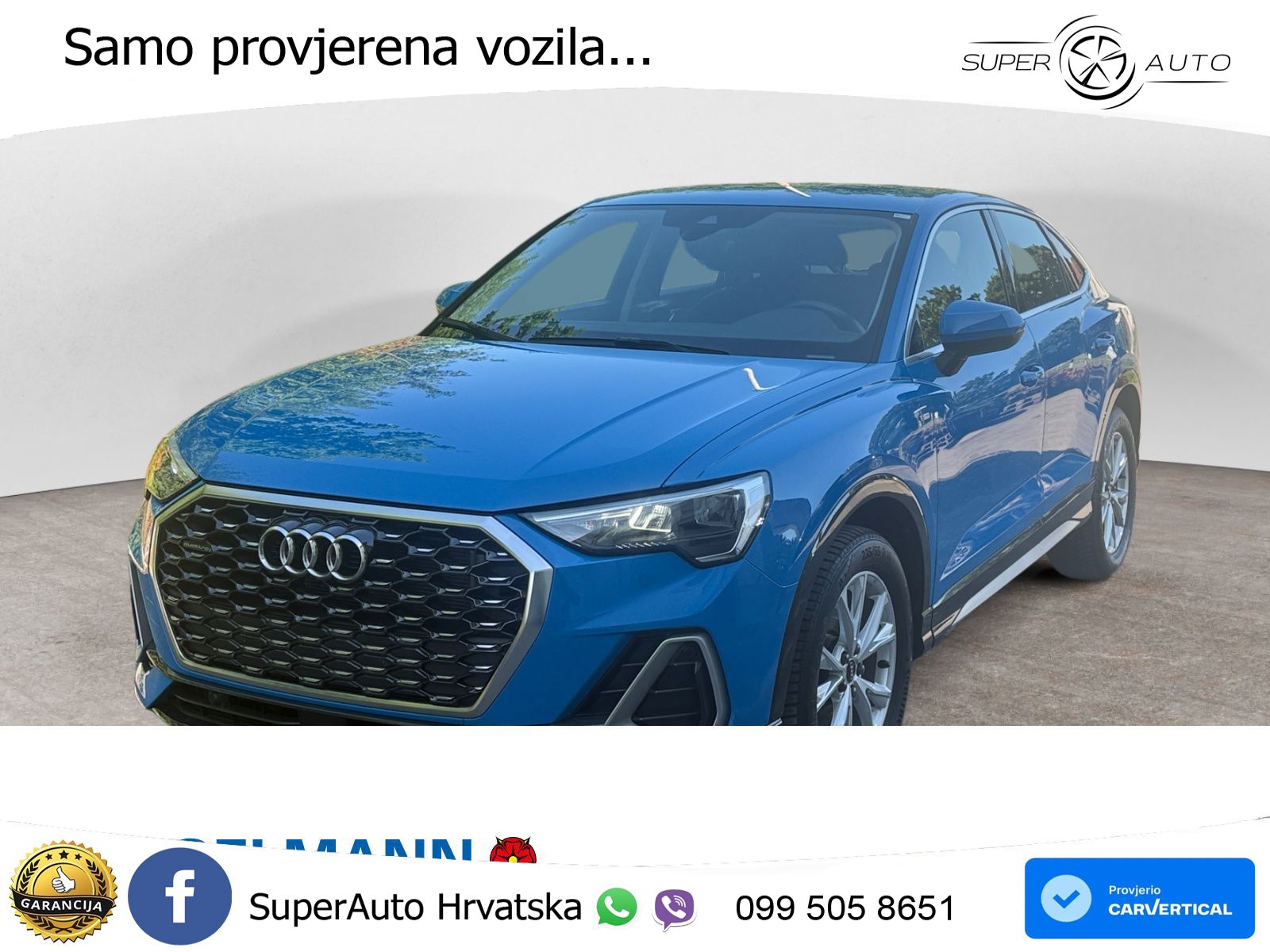 Audi Q3 Sportback 35 TDI (150 KS) quattro S tronic S line