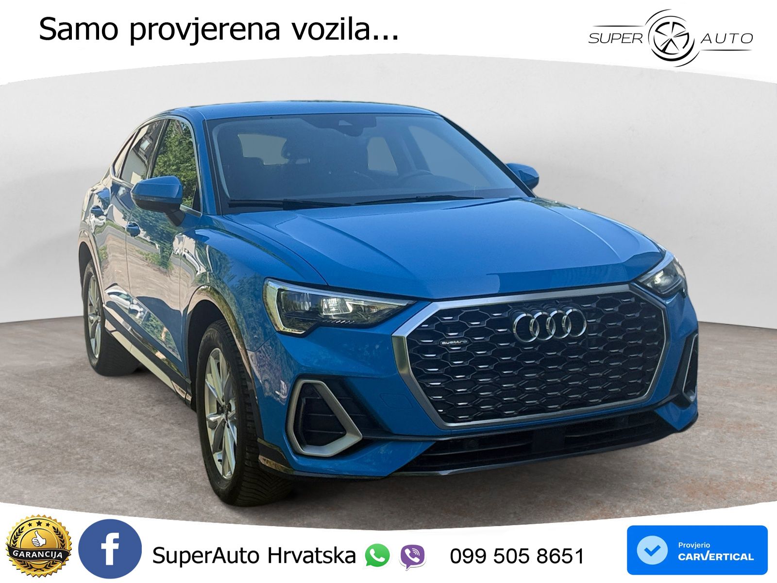 Audi Q3 Sportback 35 TDI (150 KS) quattro S tronic S line