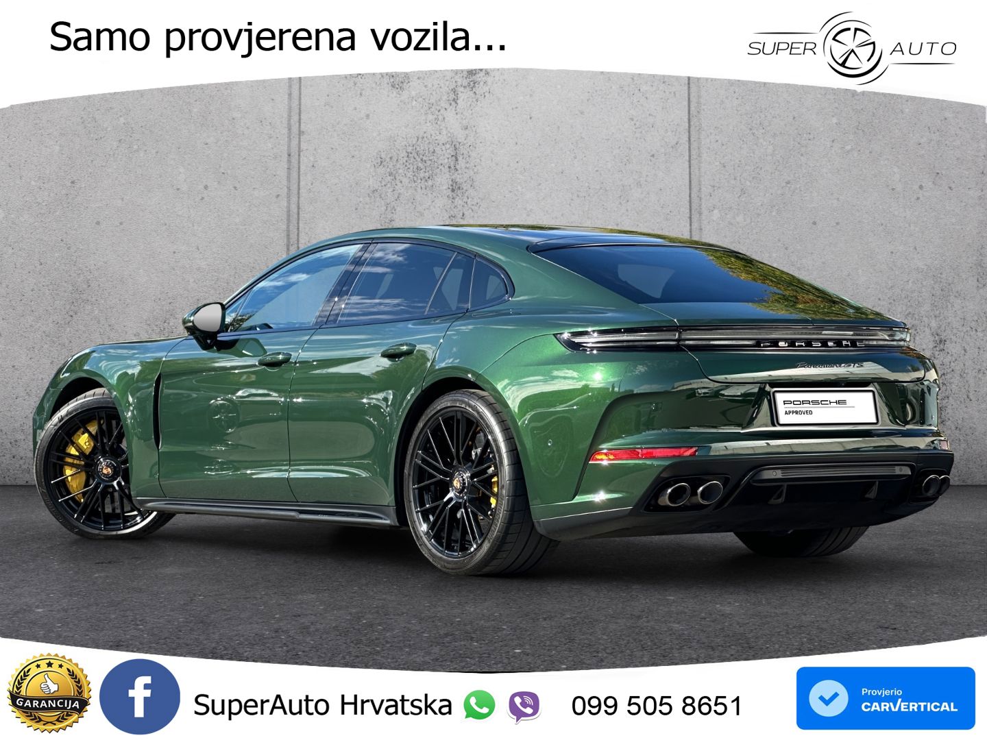 Porsche Panamera GTS 4.0 V8 (500 KS) PDK ACC+HEAD+4xGR SJED+360+PANO