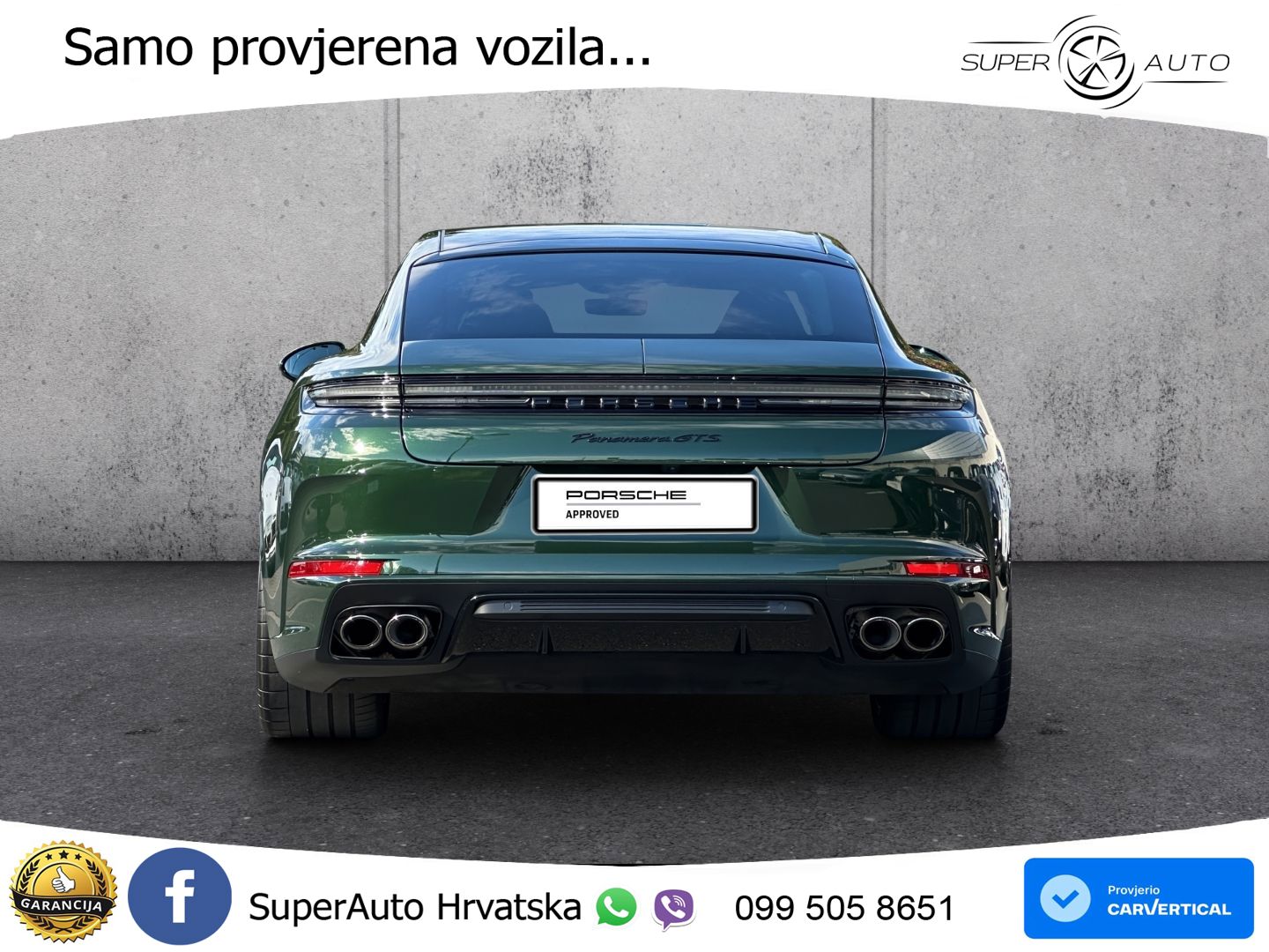Porsche Panamera GTS 4.0 V8 (500 KS) PDK ACC+HEAD+4xGR SJED+360+PANO