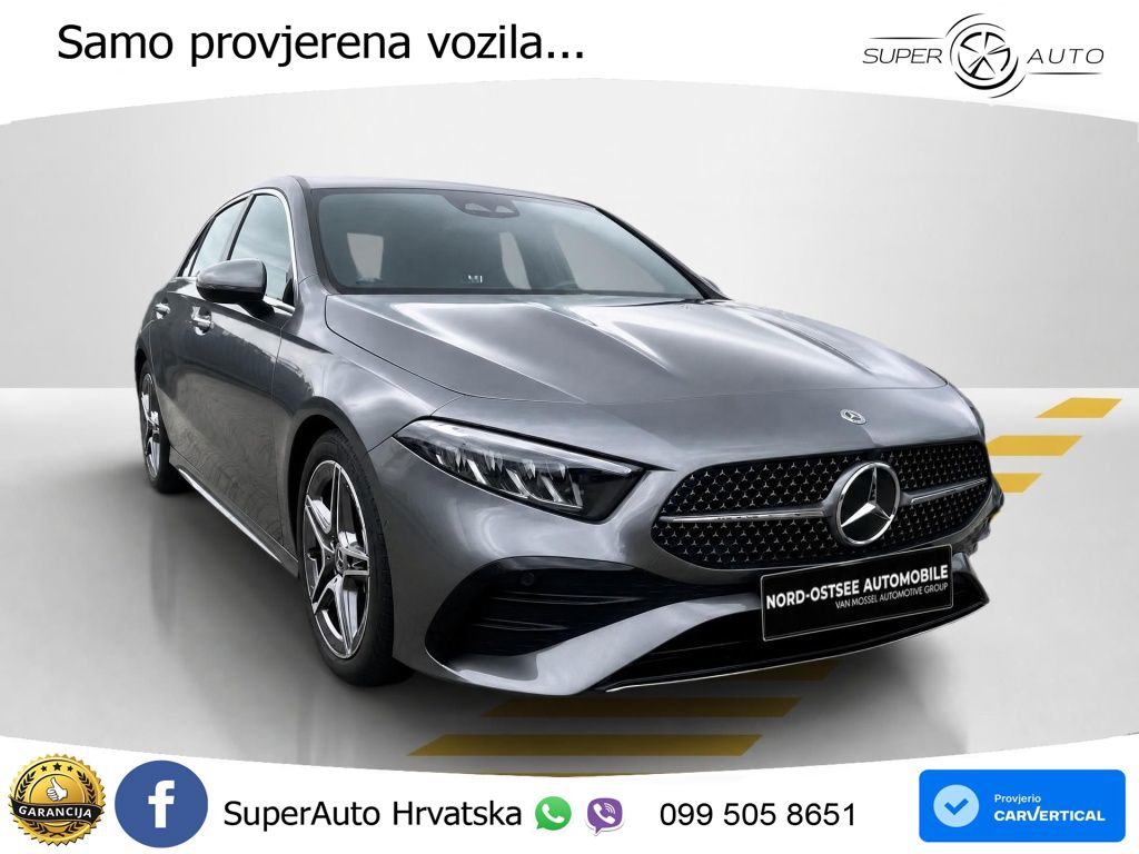 Mercedes-Benz A 200 7G-DCT AMG LED+GR SJED+ACC