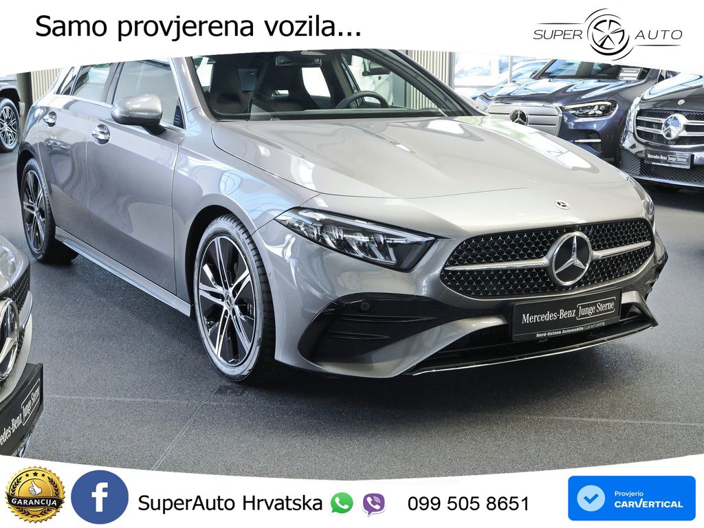 Mercedes-Benz A 200 7G-DCT AMG LED+GR SJED+ACC