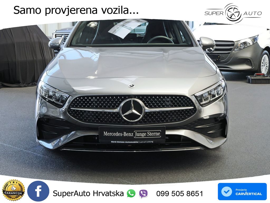 Mercedes-Benz A 200 7G-DCT AMG LED+GR SJED+ACC