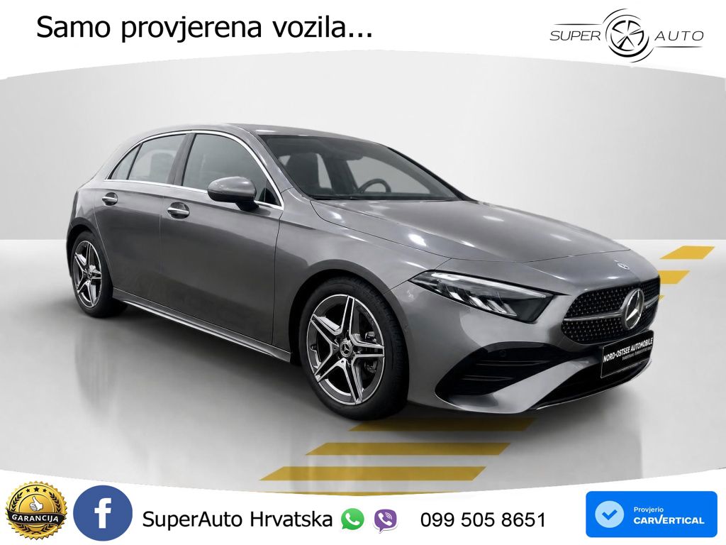 Mercedes-Benz A 200 7G-DCT AMG LED+GR SJED+ACC