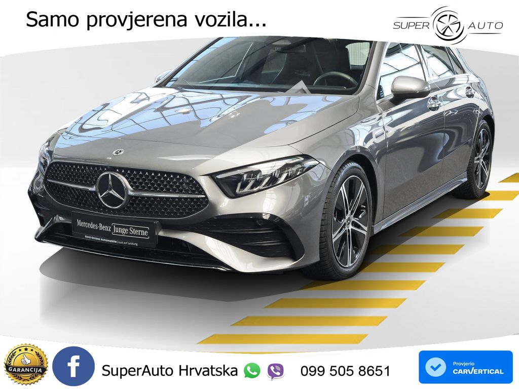 Mercedes-Benz A 200 7G-DCT AMG LED+GR SJED+ACC